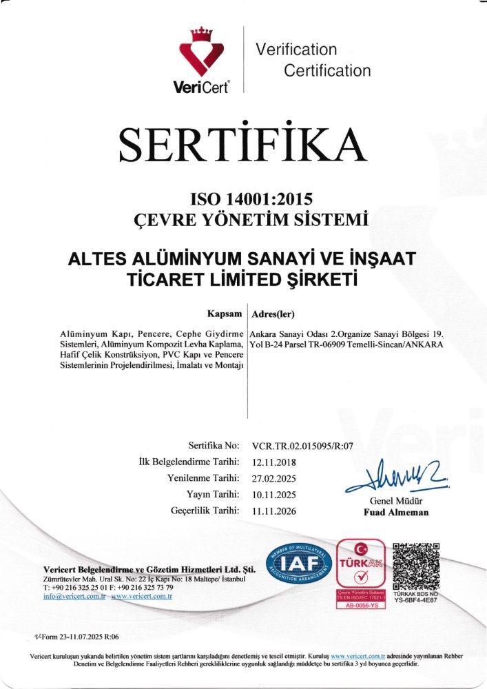 ISO 14001:2015 Environmental Management System